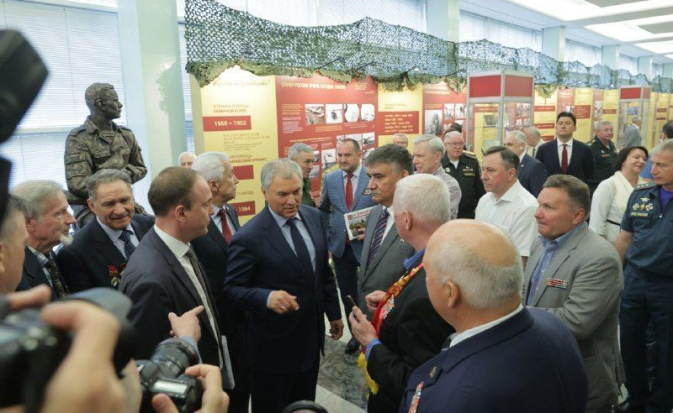 В Государственной Думе Российской Федерации открылась выставка «Ветераны боевых действий – гордость России»
